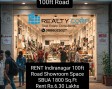 Prime Showroom Rent Indiranagar 100ft Rd